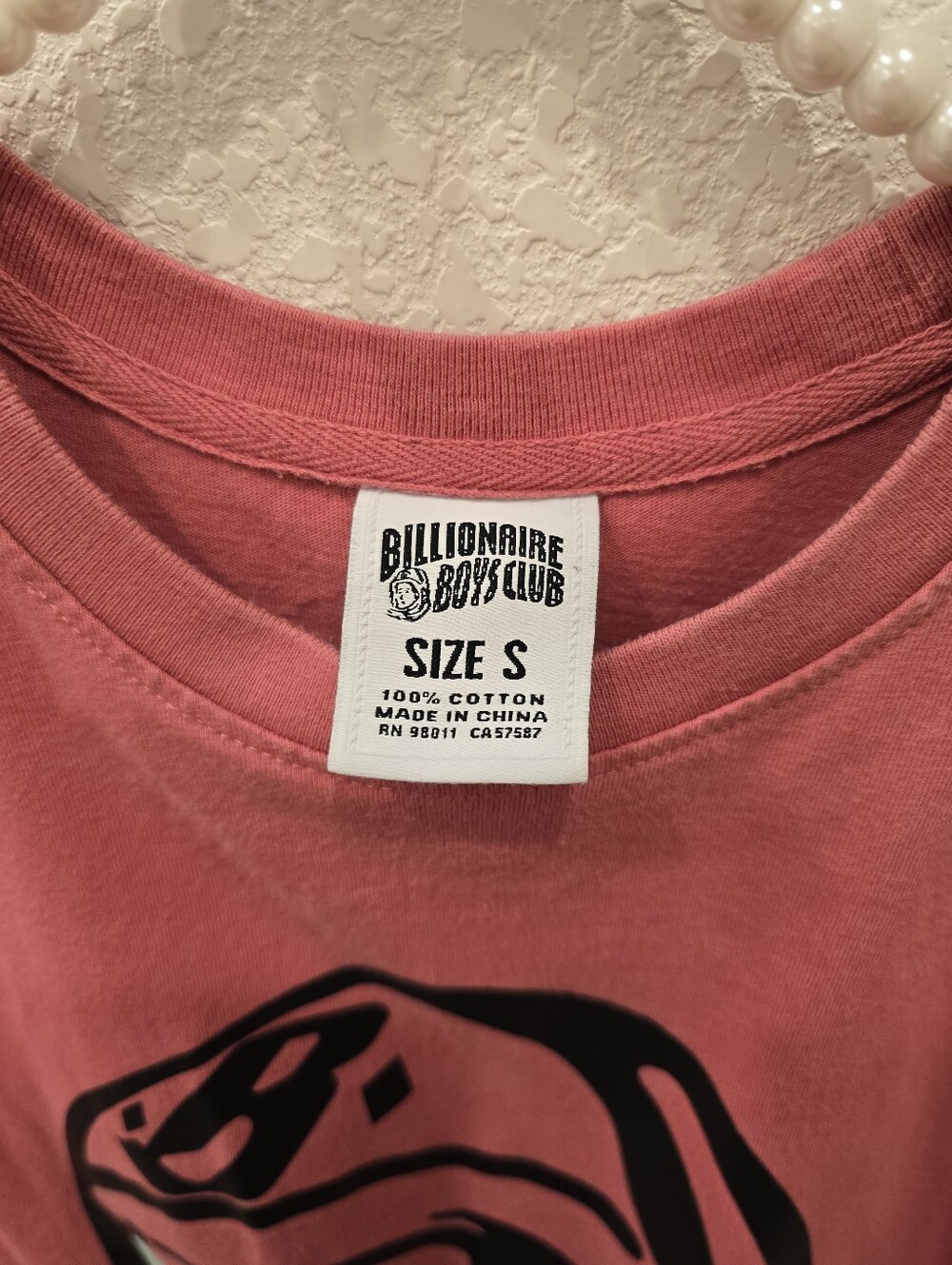 Billionare Boys Club Shirt Glow In The Dark Small Pink - Picture 4 of 4